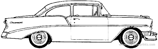 Chevrolet 210 2 Door Sedan