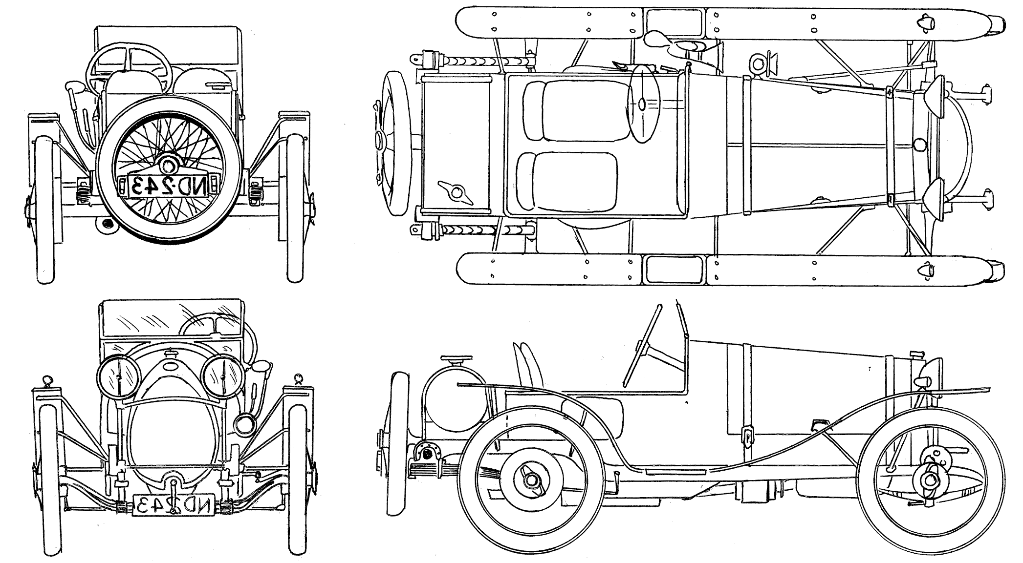 Bugatti Type 13 Brescia