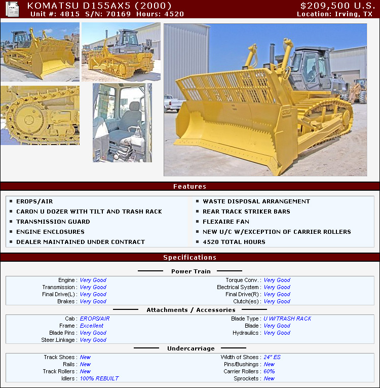 Komatsu D-155