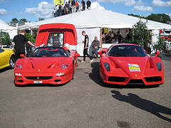 Ferrari F-50 and Enzo