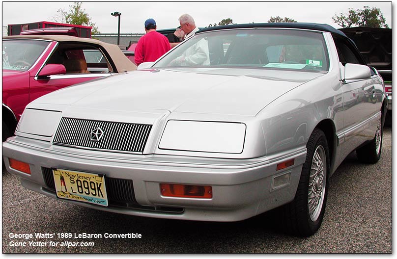 Chrysler Le Baron convertible