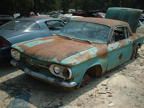 Chevrolet Corvair 900 Monza interior