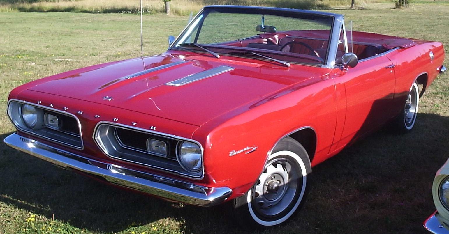 Plymouth Barracuda convertble