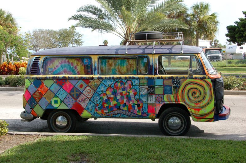 hippie vans for sale 