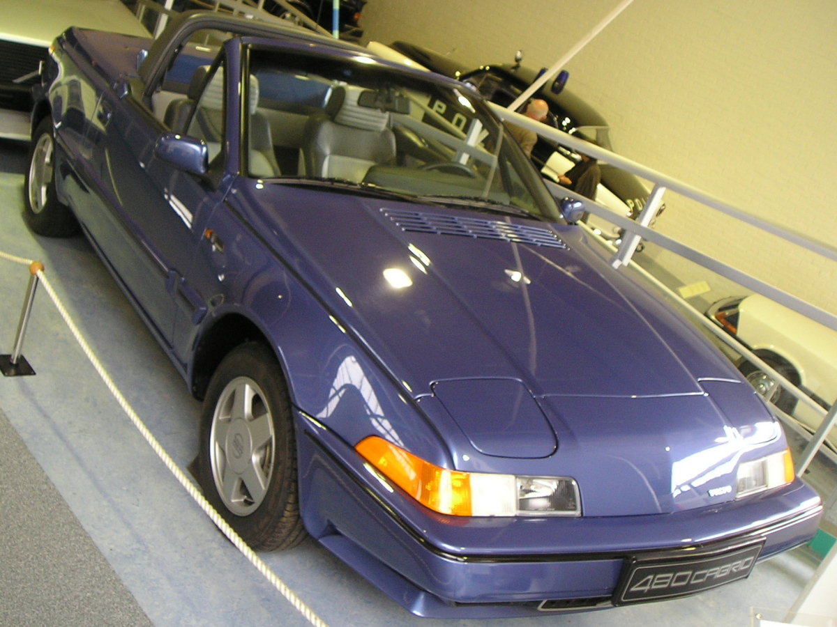 Volvo 480ES cabrio prototype Volvo 480ES cabrio prototype