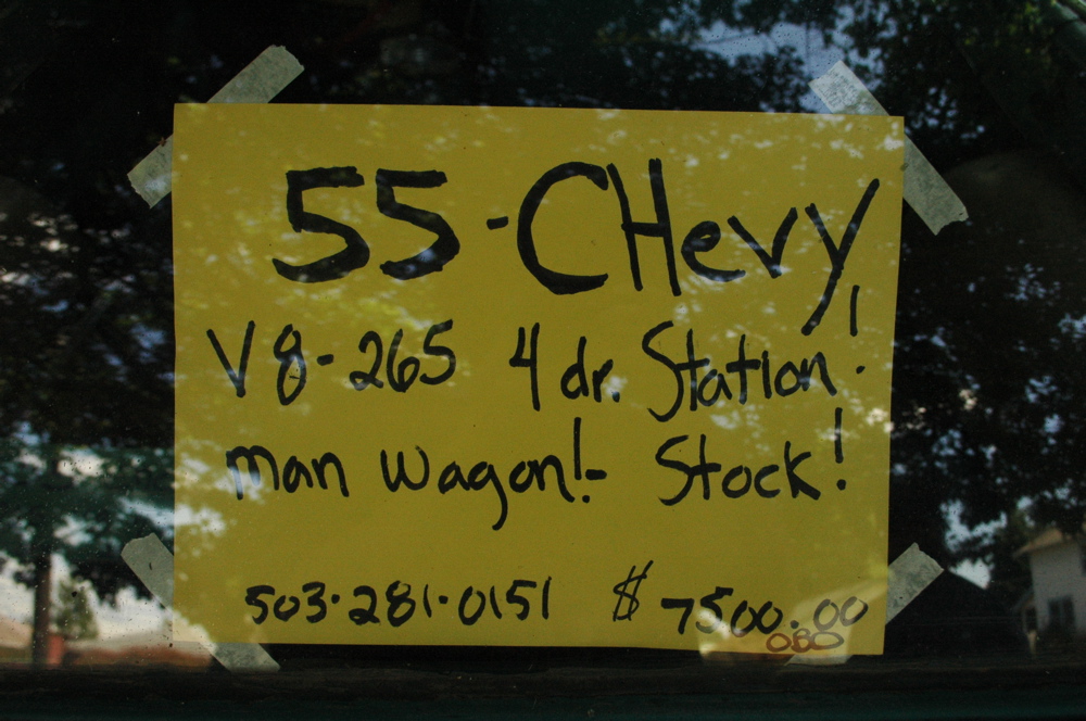 Chevrolet 4 dr station wagon