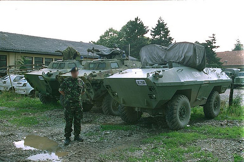 BOV Military police transporter