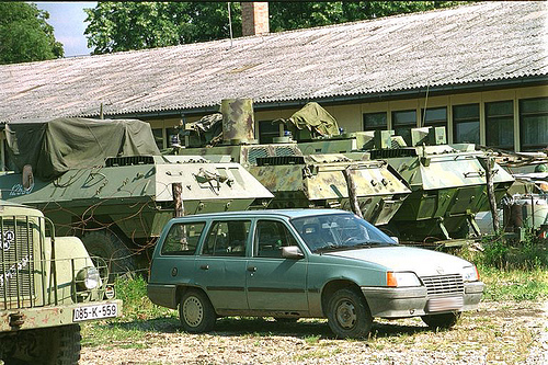 BOV Military police transporter