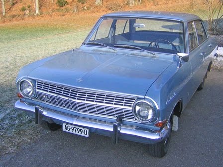 Opel Rekord De Luxe 4dr