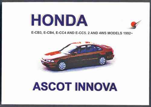 Honda Ascot Innova 20Si