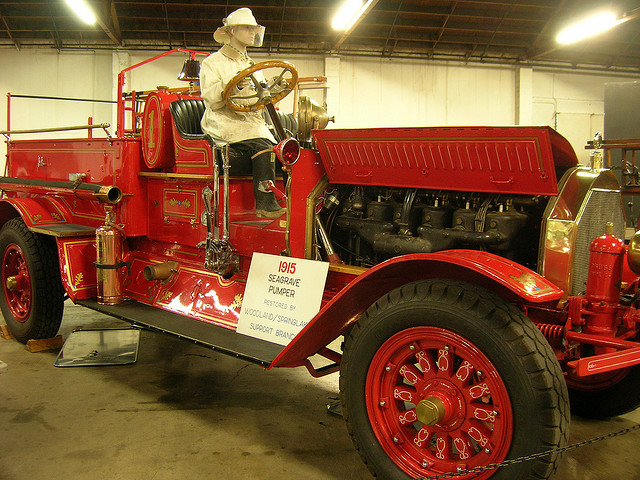 Seagrave Pumper-Hose Engine