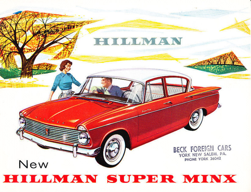 Hillman Super Minx sedan