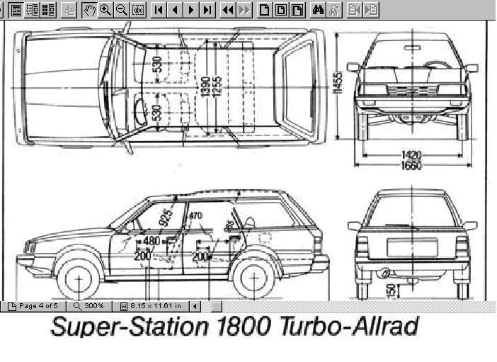 Subaru Omega 4WD Wagon