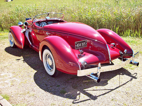 Auburn Boattail Speedster V8