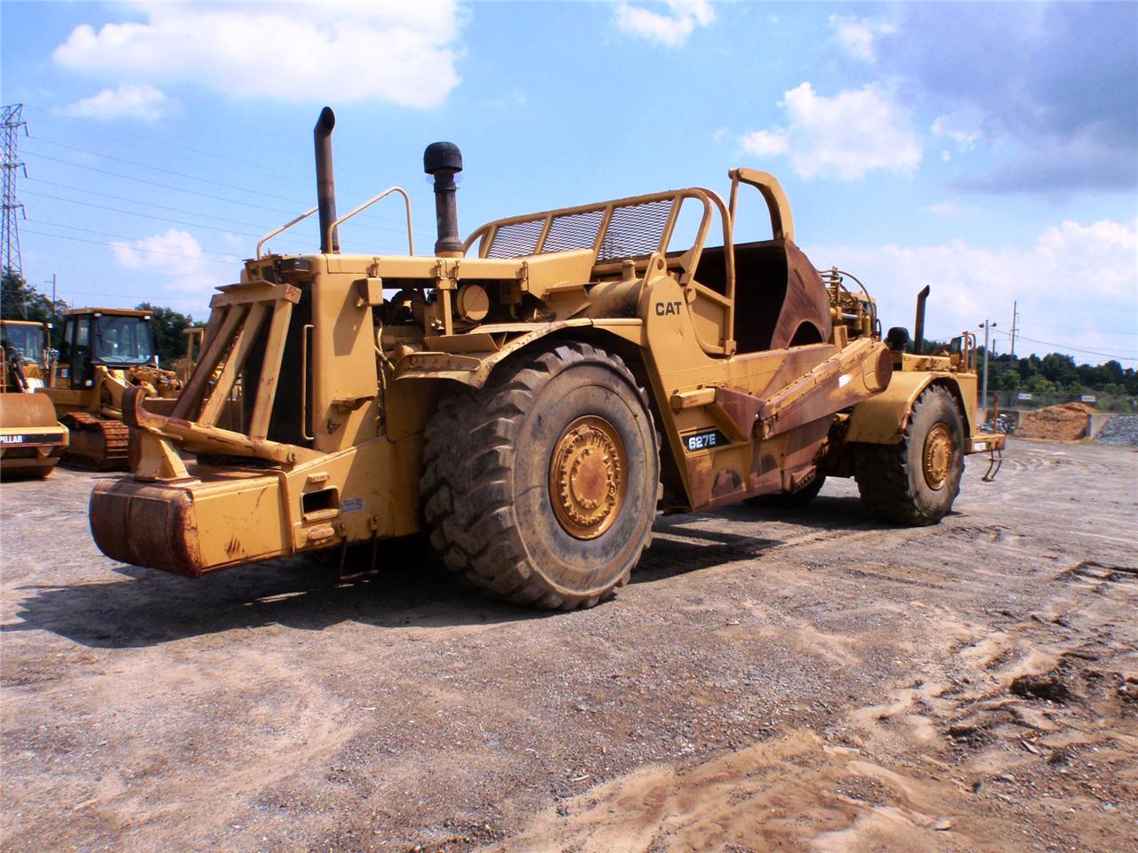 Скрепер Caterpillar 663