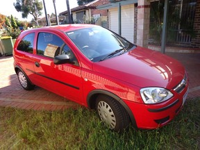 Holden Barina SRi XC