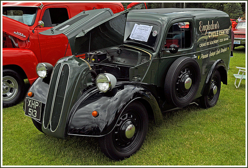 Ford Anglia Panel truck