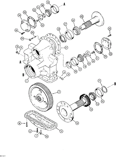 Case 550G Long Track