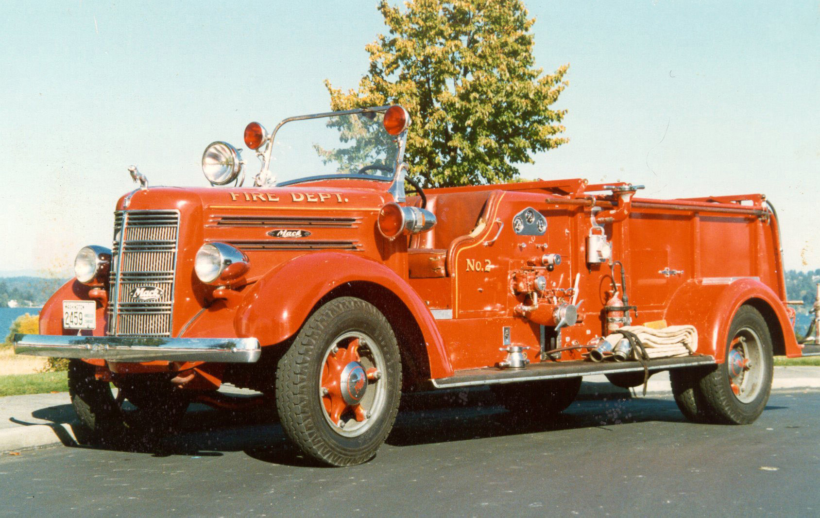 Mack Fire engine