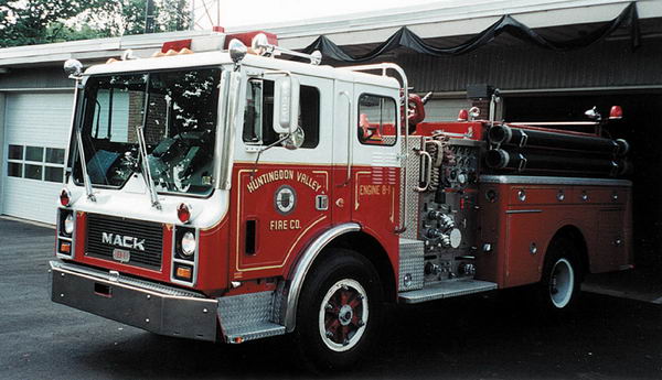 Mack Fire engine