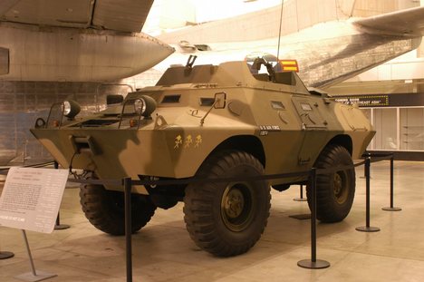 Alvis Armored security truck