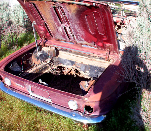 Chevrolet Corvair 900 Monza engine