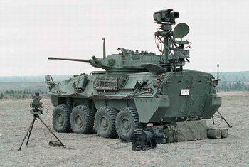 GMC Coyote armed reconnaissance vehicle