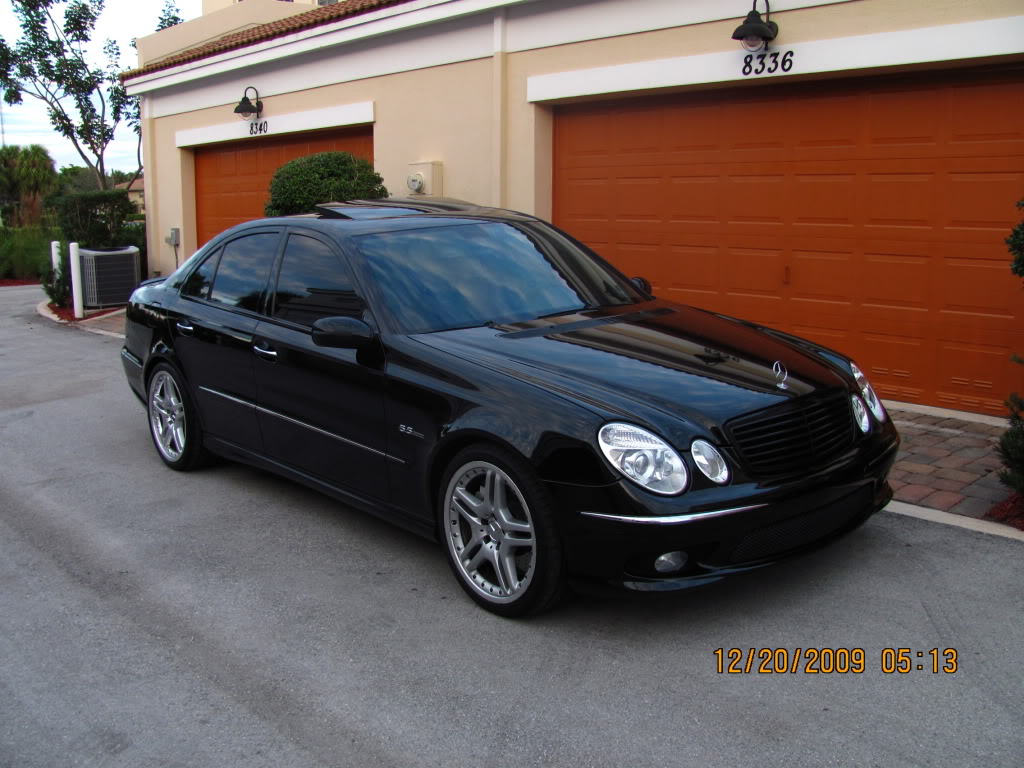 Mercedes e class w211 Black