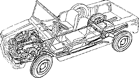 Citroen 2CV chassi