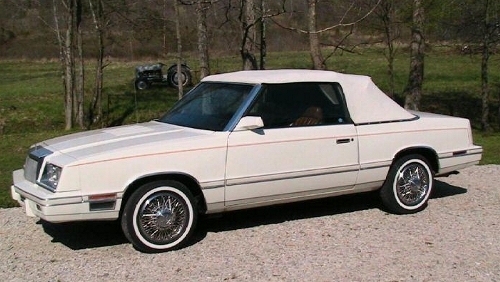 Chrysler Le Baron convertible