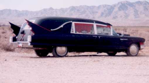 Cadillac De Ville hearse