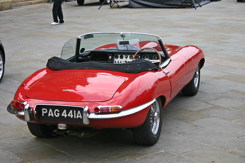 Jaguar E-Type Serie 1 Flatfloor