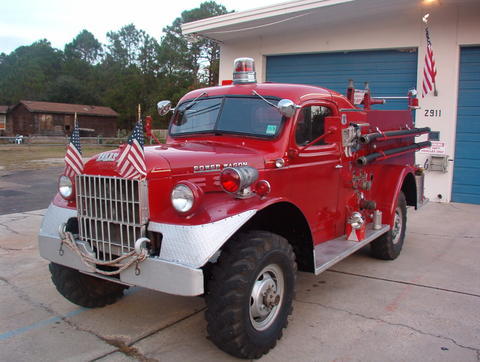 Dodge Power Wagon Fire Truck