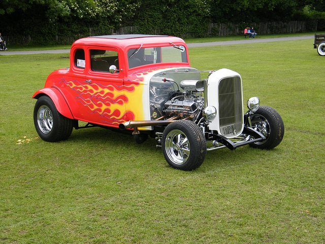 Ford Model B 5 Window Coupe