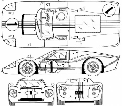 Ford GT MK IV