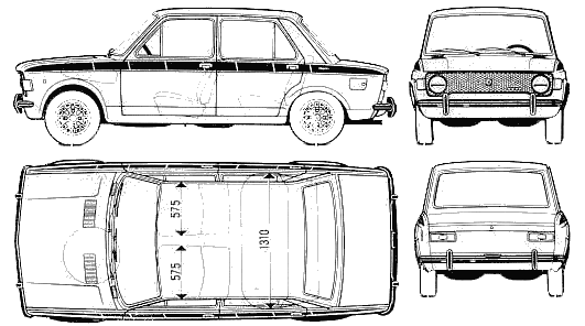 Fiat 128 Coup 1100