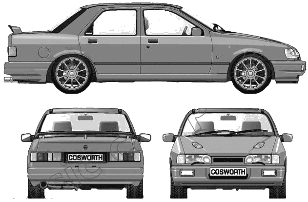 Ford Sierra Sapphire Cosworth 4x4