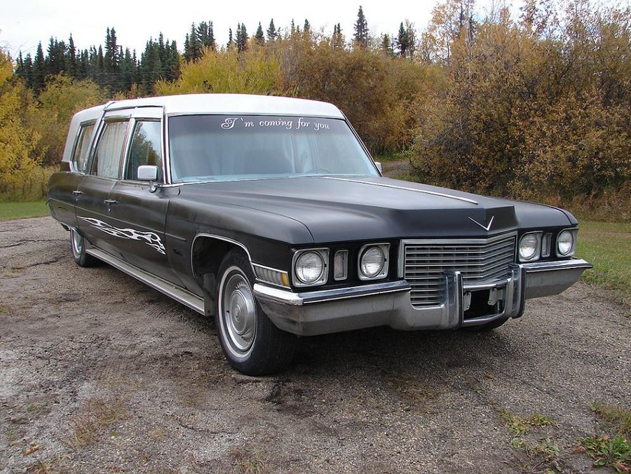 Dodge Stratus hearse