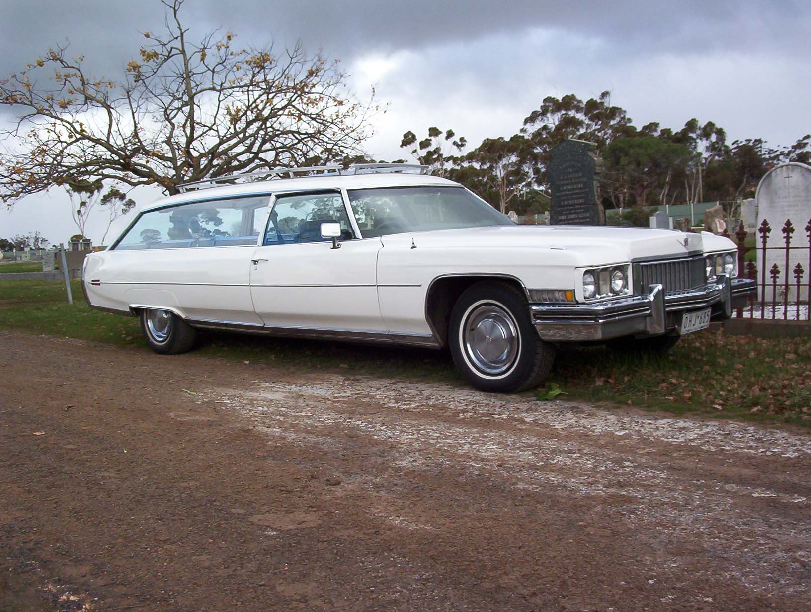 Cadillac De Ville hearse