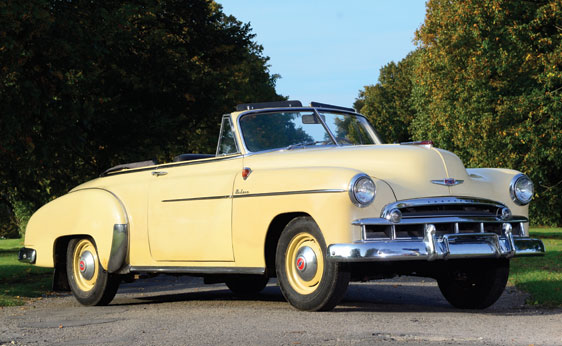 Chevrolet Styleline Deluxe convertible