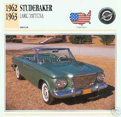 Studebaker Lark Daytona convertible