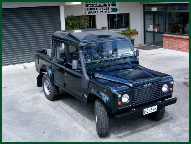 Land Rover Defender double cab