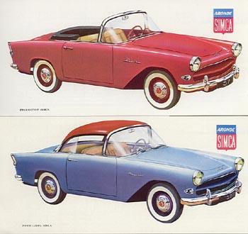 Simca Aronde Ligne Ocane