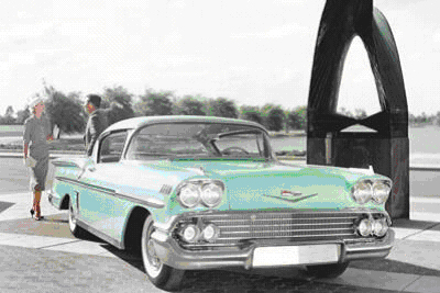 Chevrolet Bel Air Impala coupe