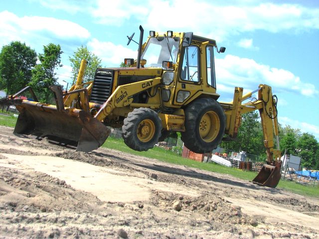 Caterpillar 428B Backhoe