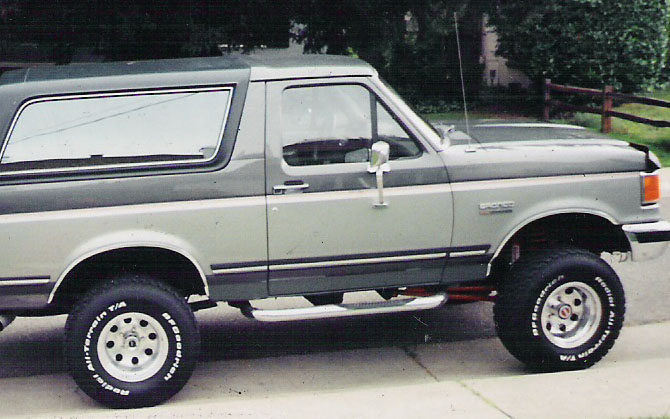 88 Ford bronco xlt full size #4