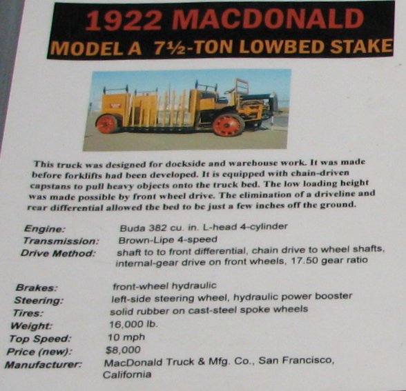 MacDonald A lowbed stake