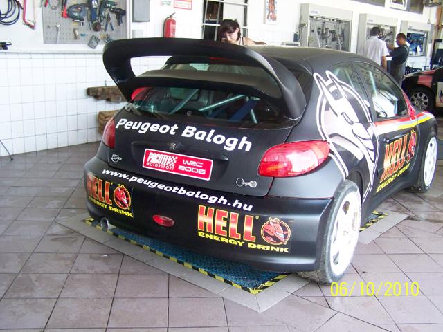 Peugeot 206 wrc replique