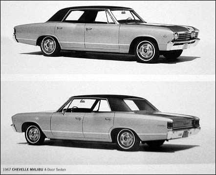 Chevrolet Chevelle Malibu Sedan Chevrolet Chevelle Malibu Sedan