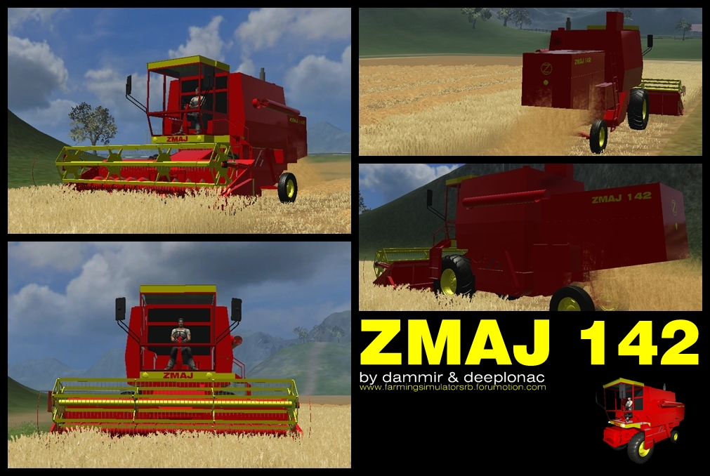 ZMAJ 142 RM combine